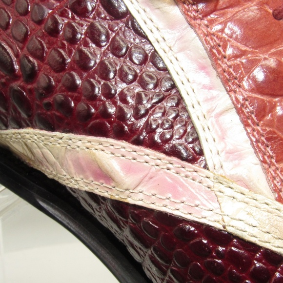 Giorgio Brutini Size 10 Croc Print Oxfords R6 C25 main image 8